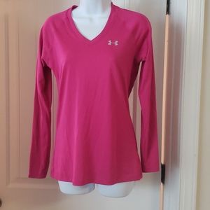 Under Armour Semi Fitted Long Sleeve Shirt Size S